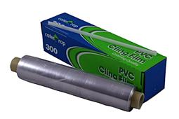 01 Caterwrap PVC cling film 30cm x 300m cutter box - open