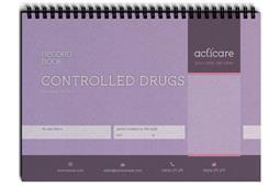 acticare controlled drug record book