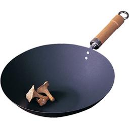 Non-Stick wok flat base, 14"