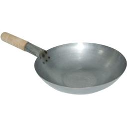 Vogue mild steel wok round base, 14"
