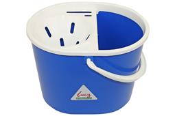 Lucy oval mop bucket complete with sieve blue 7L
