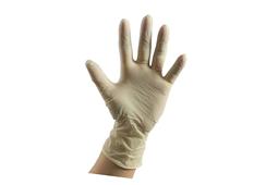 01 Powder free latex gloves medium