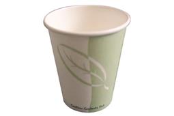 Compostable disposable hot cups 230ml/8oz