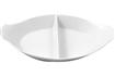 Olympia divided oval eared dish 6