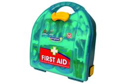 Wallace Cameron small first aid kit green BSI compliant.
