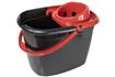 Great British bucket and wringer 14L red