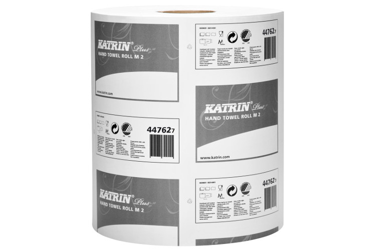 Katrin plus hand towel centrefeed roll M2 white 2 ply