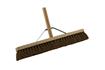 24" natural coco soft broom head only