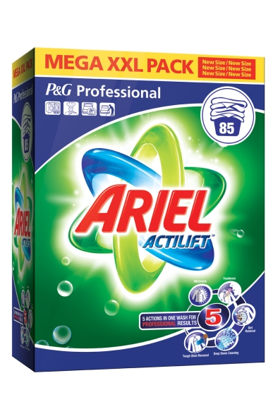 01 Ariel biological powder 85 wash