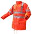 Carnoustie waterproof jacket orange large