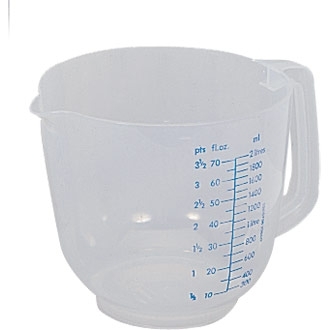 Mixing jug polypropalene 0.5 litre