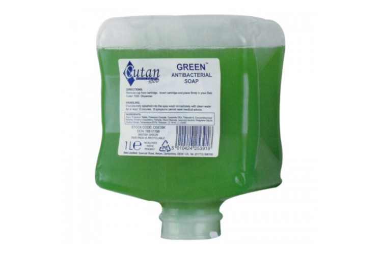 Cutan green mild antibacterial soap