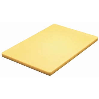 Hygiplas low density chopping board, yellow (cooked meat)