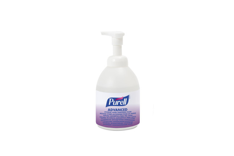 Purell advanced hygienic hand sanitising foam 535ml pump bottle