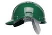 01 Vented safety helmet green