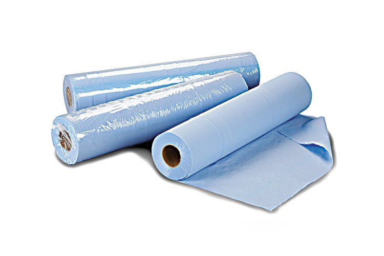 1. Blue 20" 3 ply wiping roll 36m