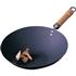 Non-stick wok flat base 14"