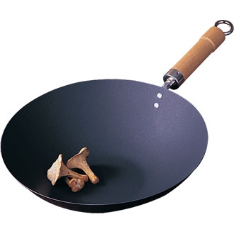 Non-Stick wok flat base, 14"
