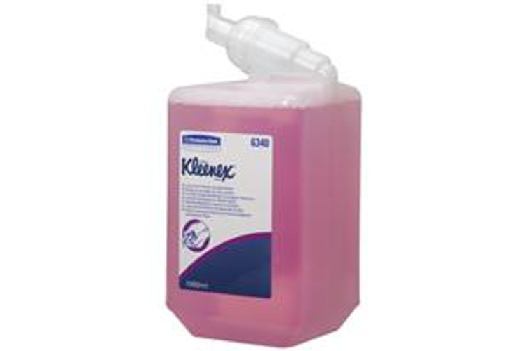 Kleenex luxury foam everyday use hand cleanser cassette pink