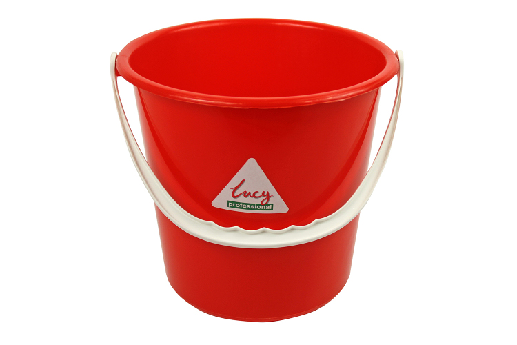 Lucy 2 gallon bucket red 10L