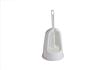 Open face toilet brush holder and brush (shown together)