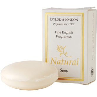 Natural range boxed soap