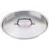 Vogue stainless steel lid with handle, 28cm