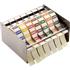 Set of day of the week labels with dispenser dispenser and 7 rolls of labels