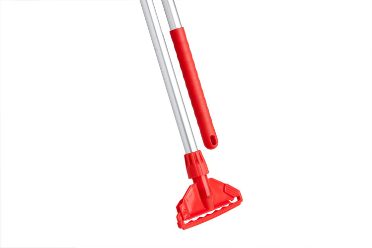 Red Mop Handle and bracket