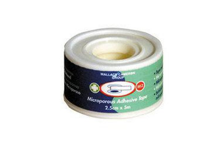 Wallace Cameron microporous tape 25mm x 5m