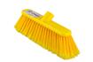 01 Deluxe broom head soft bristle yellow 12" (30cm).