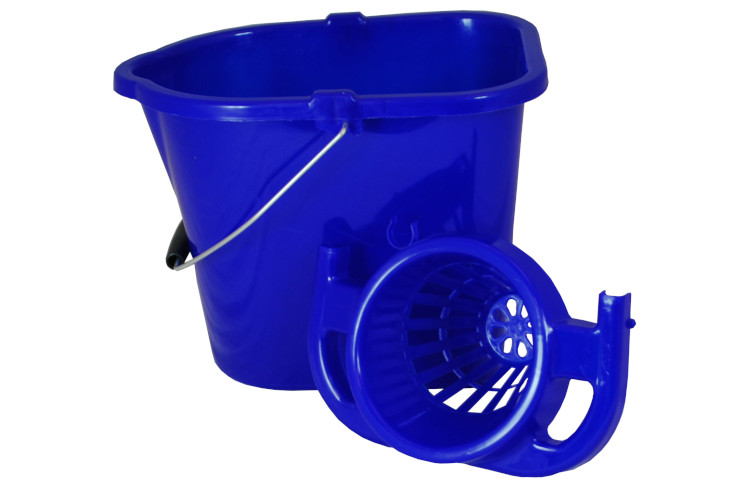 Excel mop bucket and wringer blue 14L