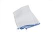 Stockinette dishcloth blue 12 x 16"